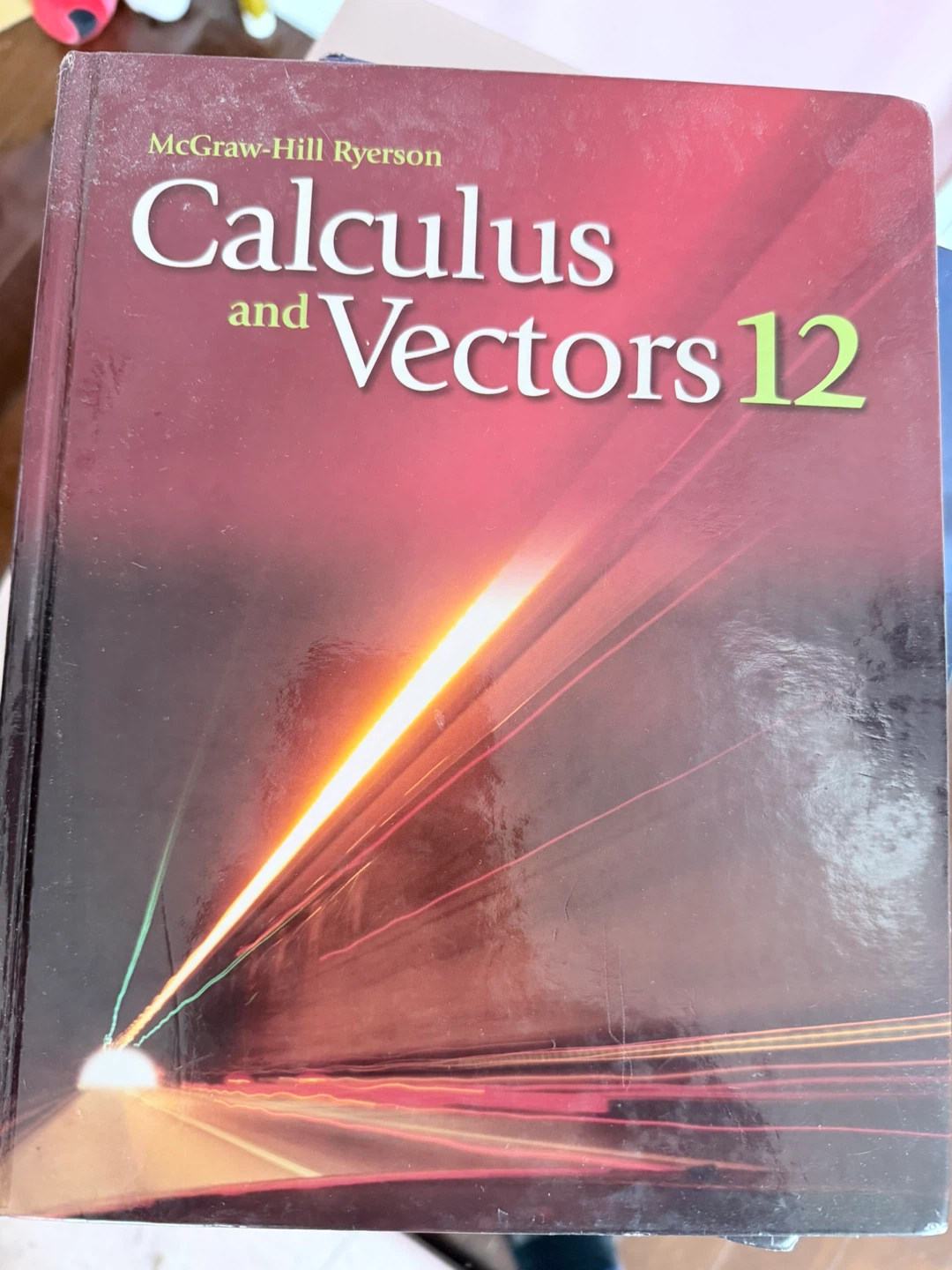 Calculus and Vectors 12 Textbook