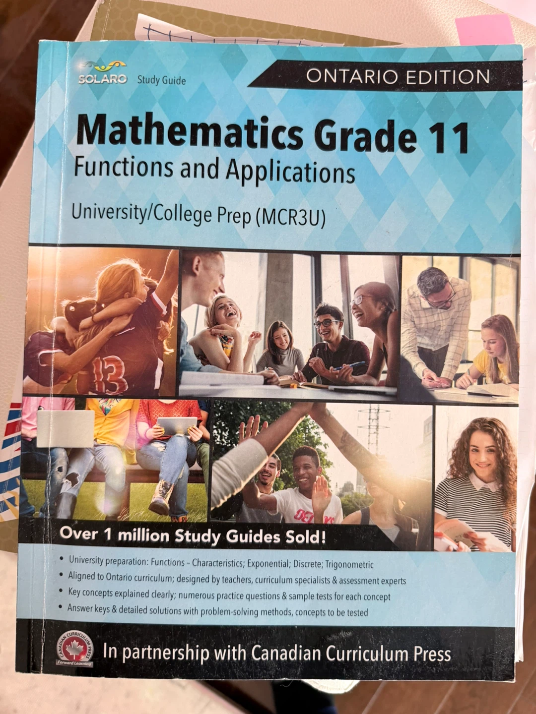 SOLARO Mathematics Grade 11 Functions (MCR3U)
