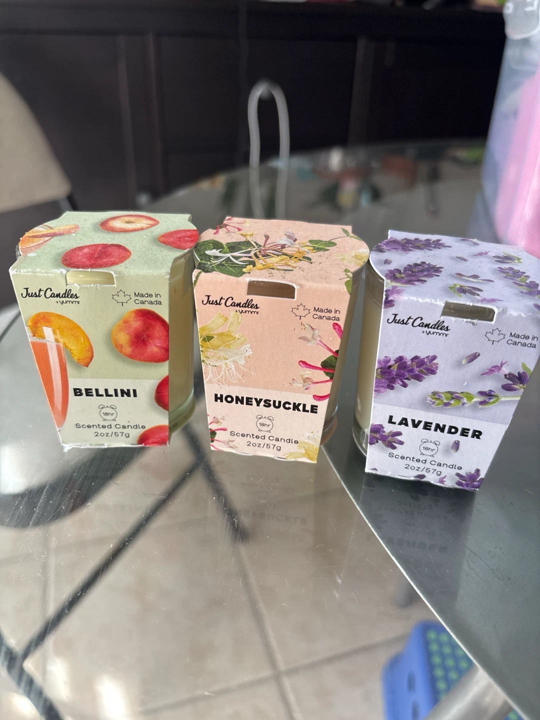 Set of 3 Candles x Yummi Scented Candles