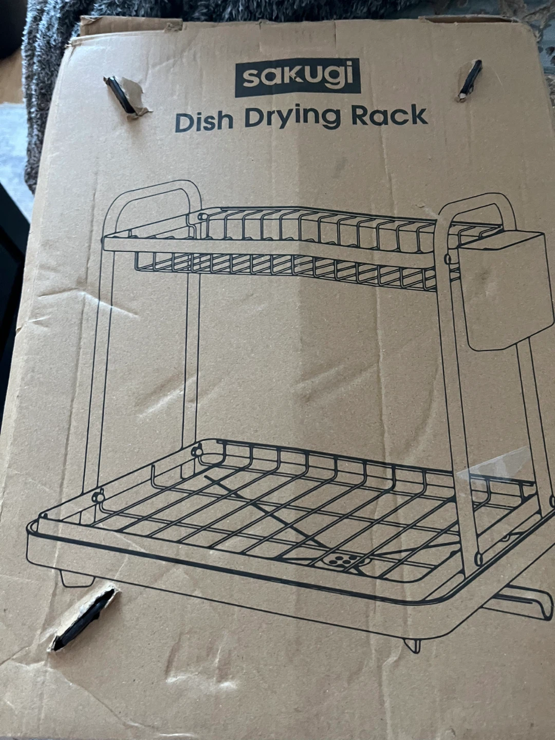 Sakugi 2-Tier Dish Drying Rack