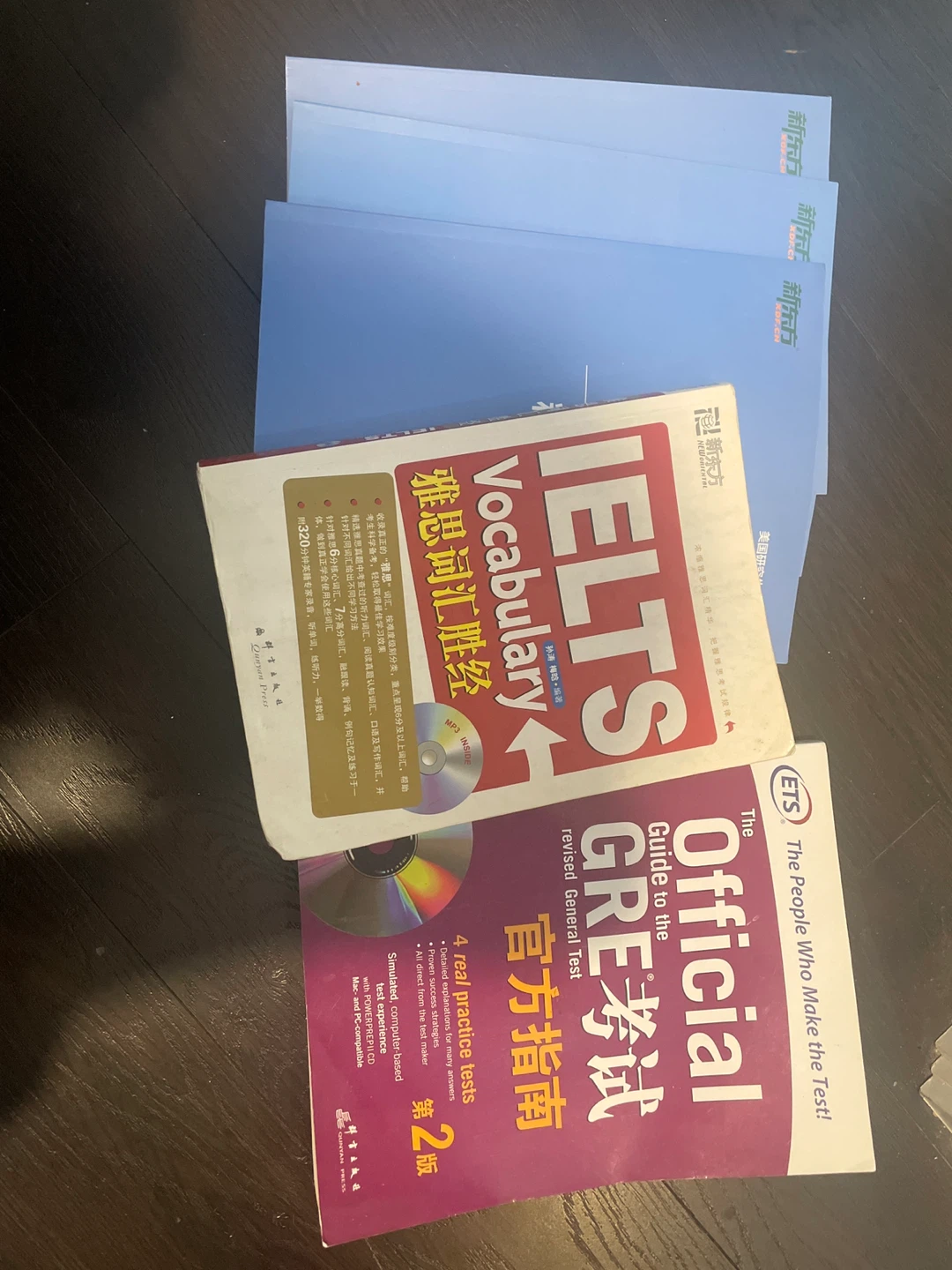 New IELTS and GRE Study Guide Books