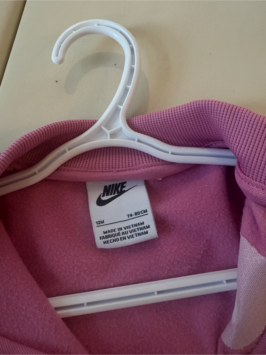 Pink Nike Tracksuit Set - Size 12M - photo 2