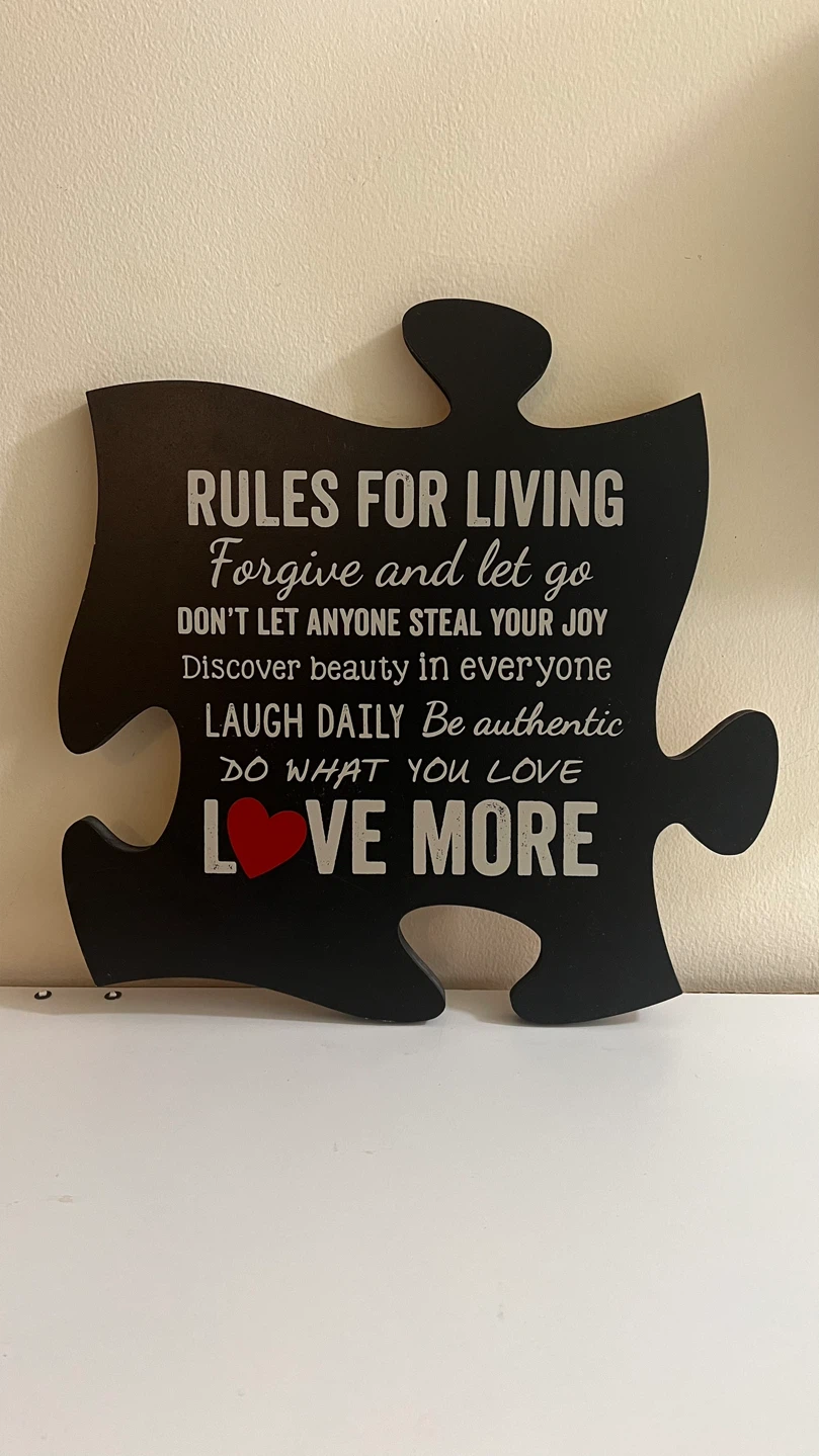 P. Graham Dunn Puzzle Piece Wall Decor