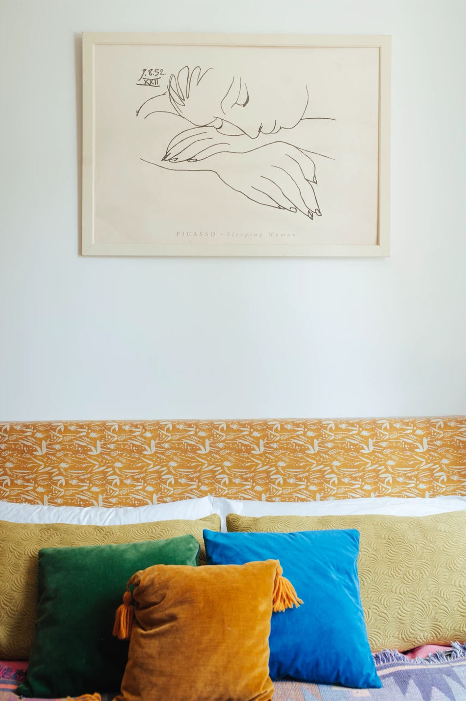 Large Framed Picasso Sleeping Woman Print | 40” × 31” - photo 2