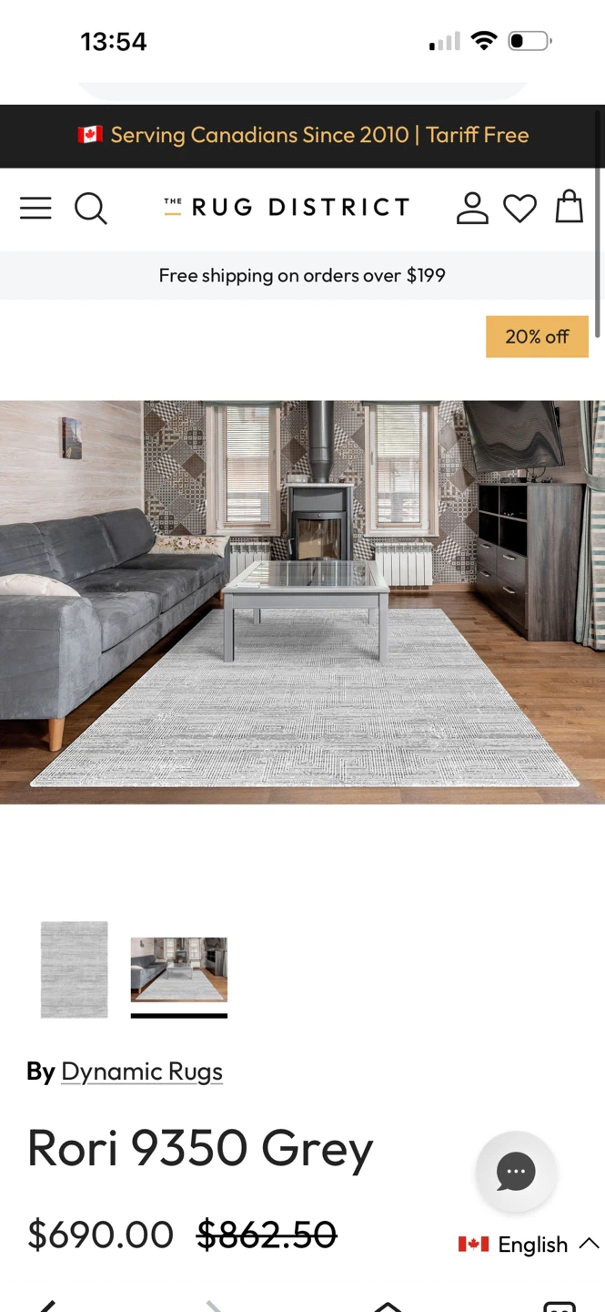 Dynamic Rugs Rori 9350 Grey Area Rug 5'3" x 7' - photo 3