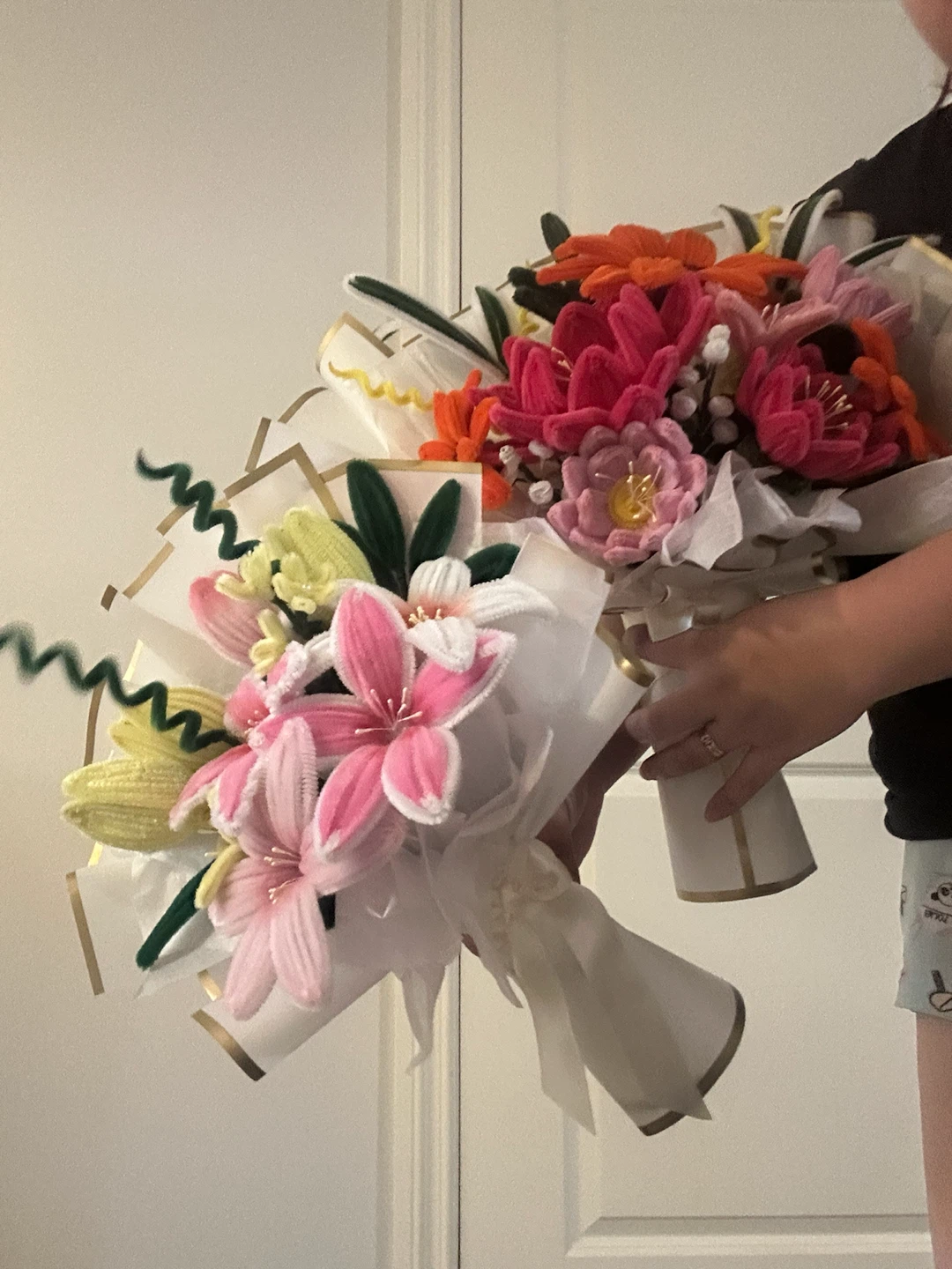 Handmade Pipe Cleaner Flower Bouquet