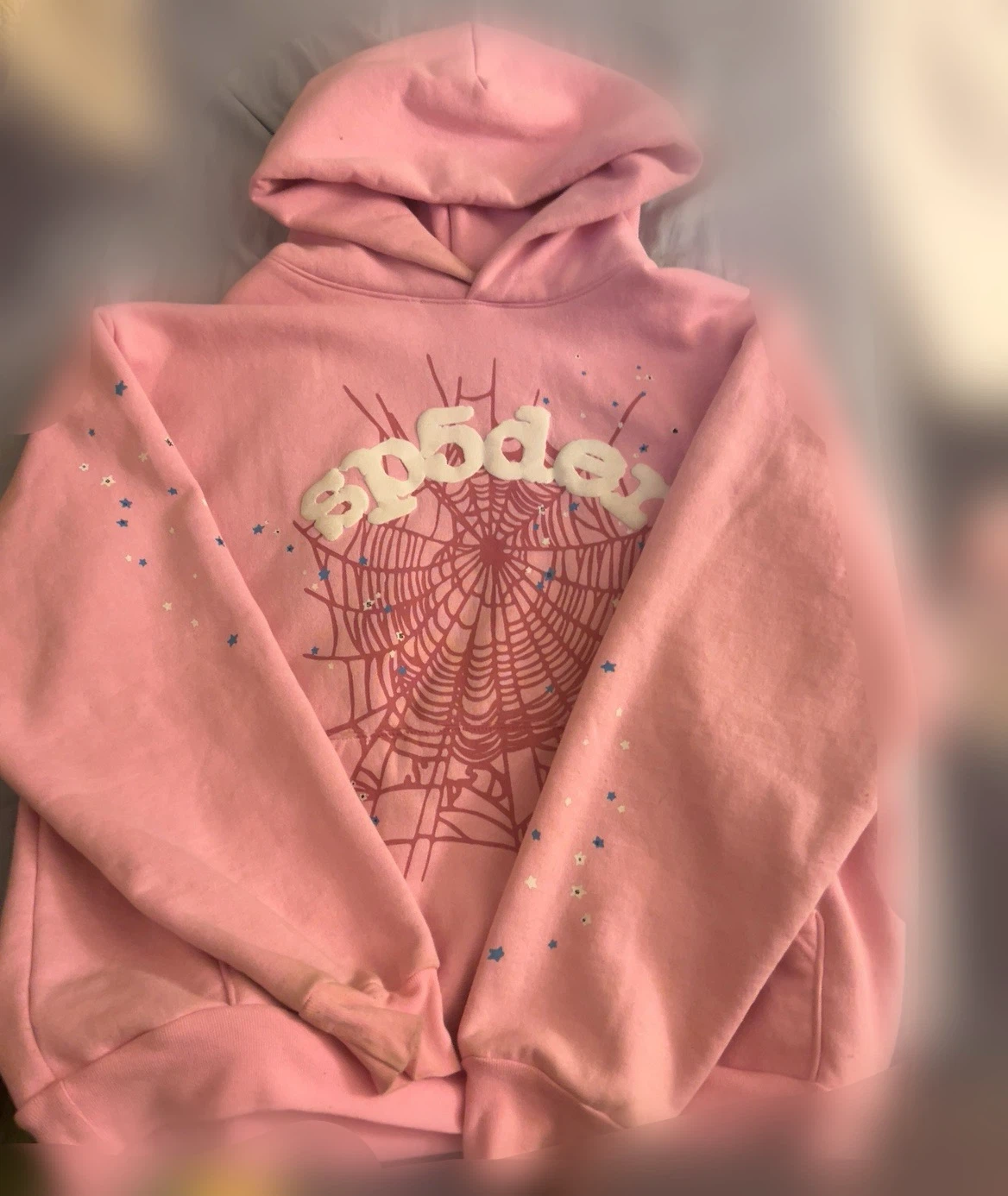 Sp5der Pink Hoodie - photo 2