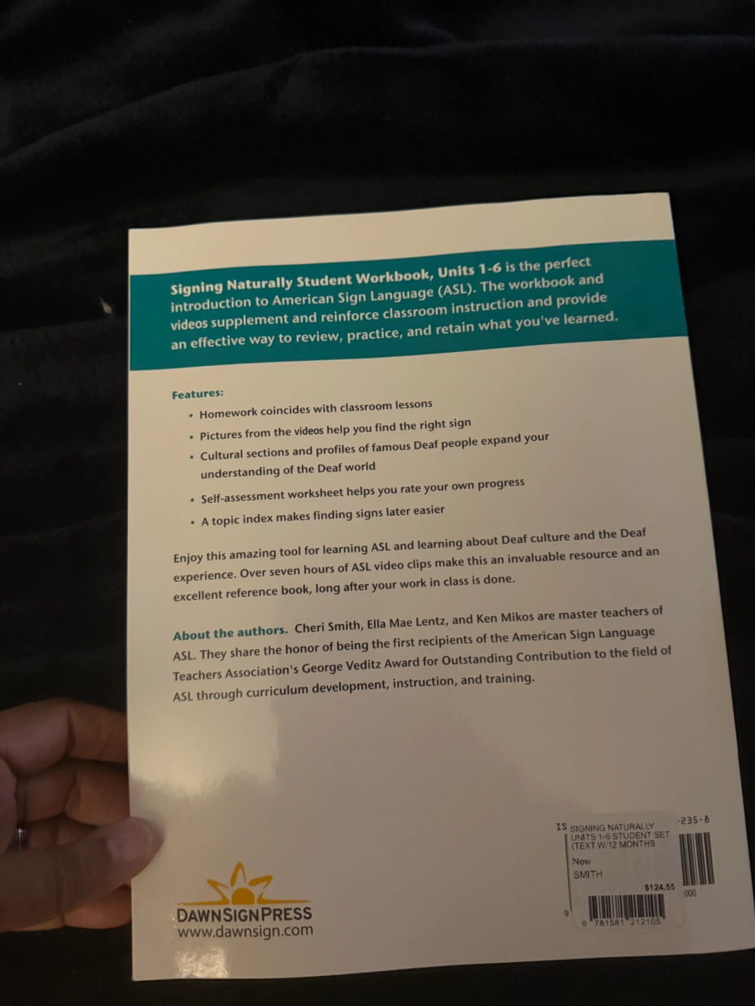 Signing Naturally Student Workbook Units 1-6 - photo 2