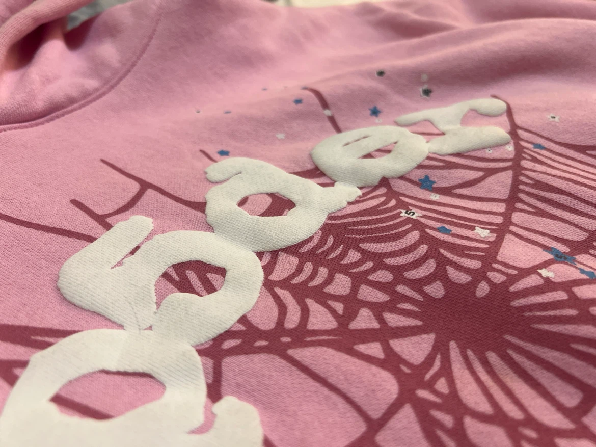 Sp5der Pink Hoodie - photo 3