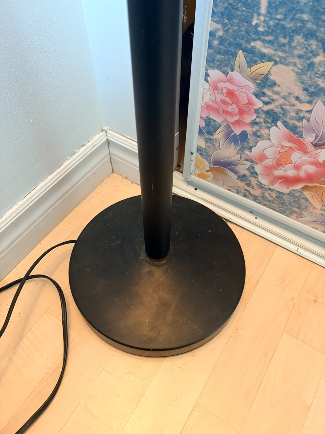 Black Floor Lamp / Torchiere Lamp - photo 2