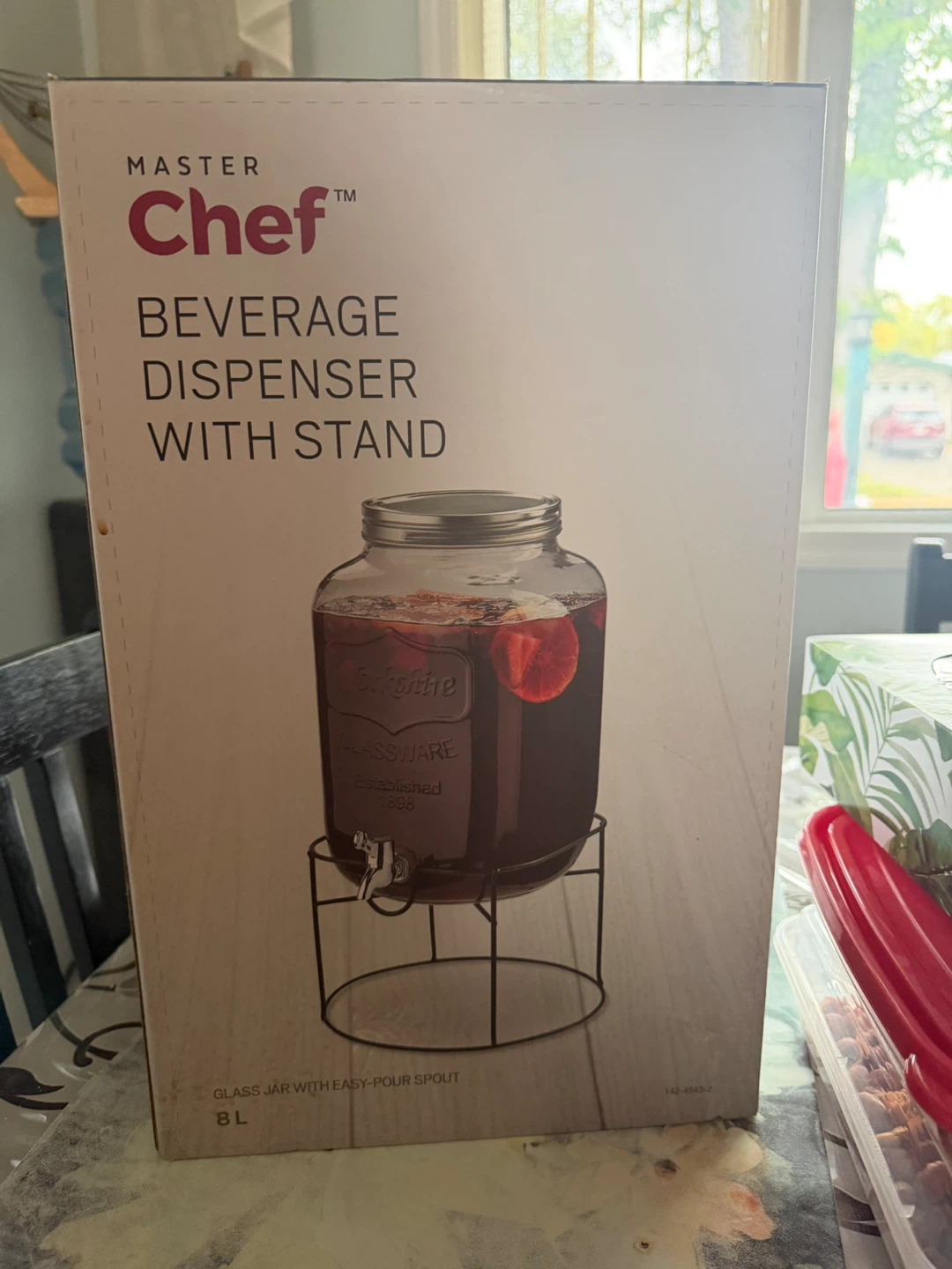 Master Chef Beverage Dispenser with Stand
