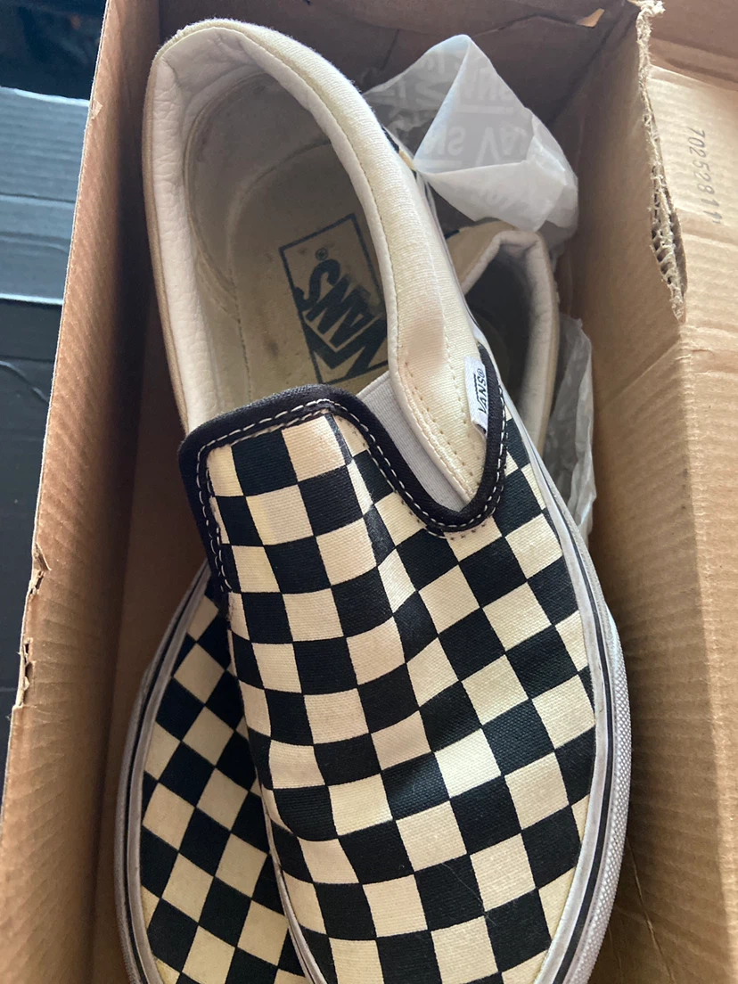 Vans Classic Slip-On Checkerboard Size 5.5 - photo 2