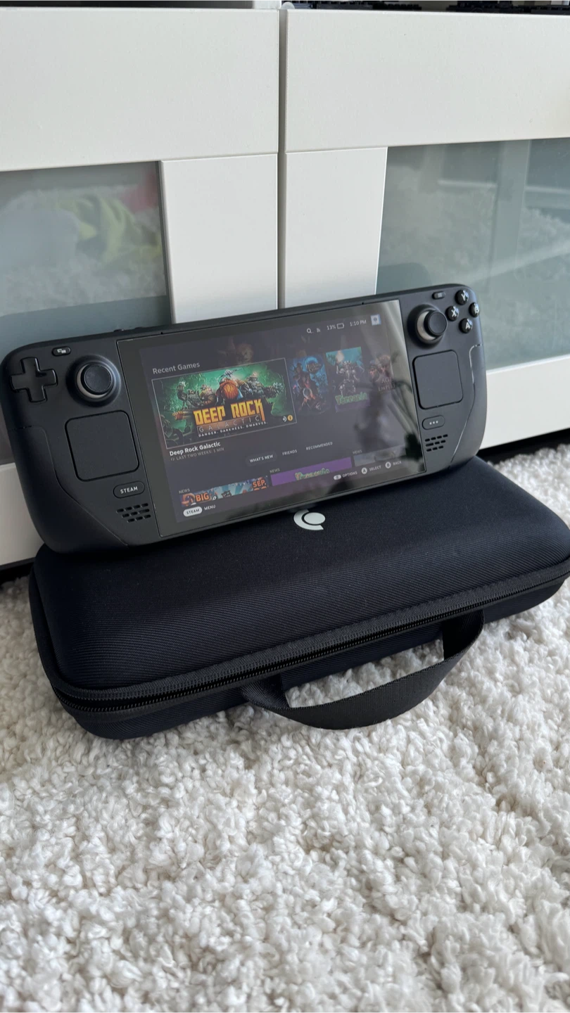 Steam Deck LCD - Upgraded 1TB SSD + Official Dock, Battery 98.7%