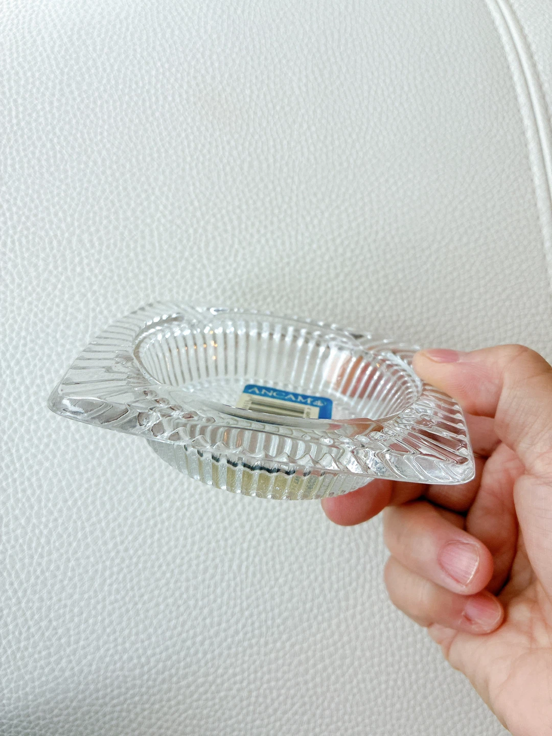 Ancam Glass Ashtray 4 inch - photo 3