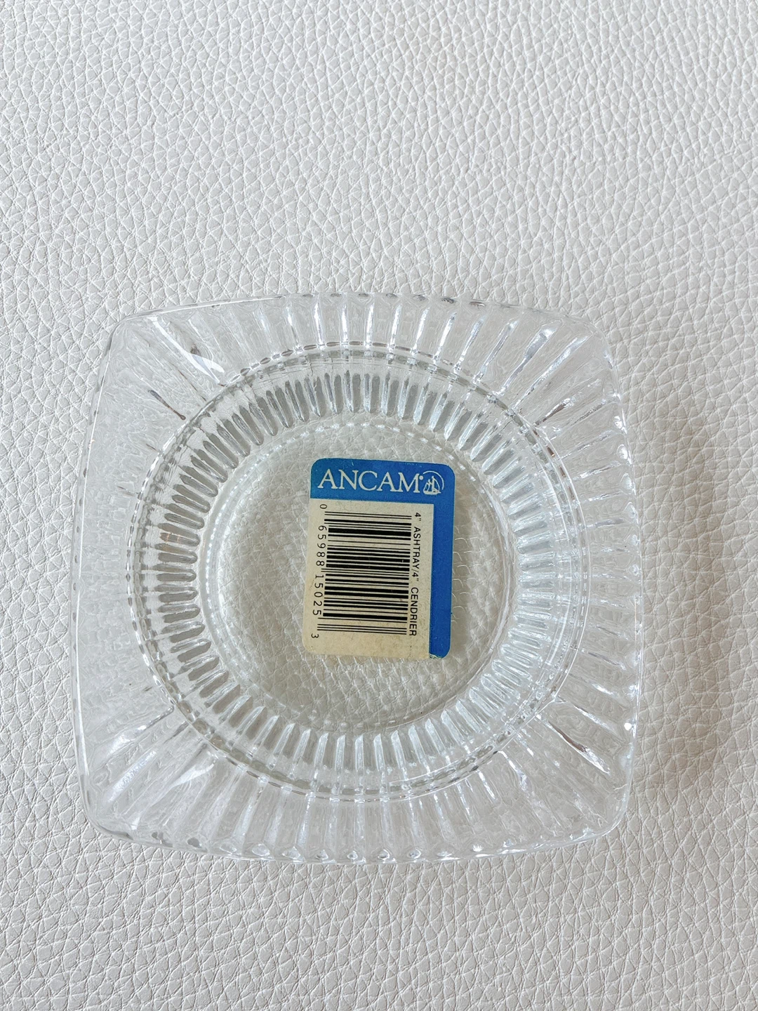 Ancam Glass Ashtray 4 inch