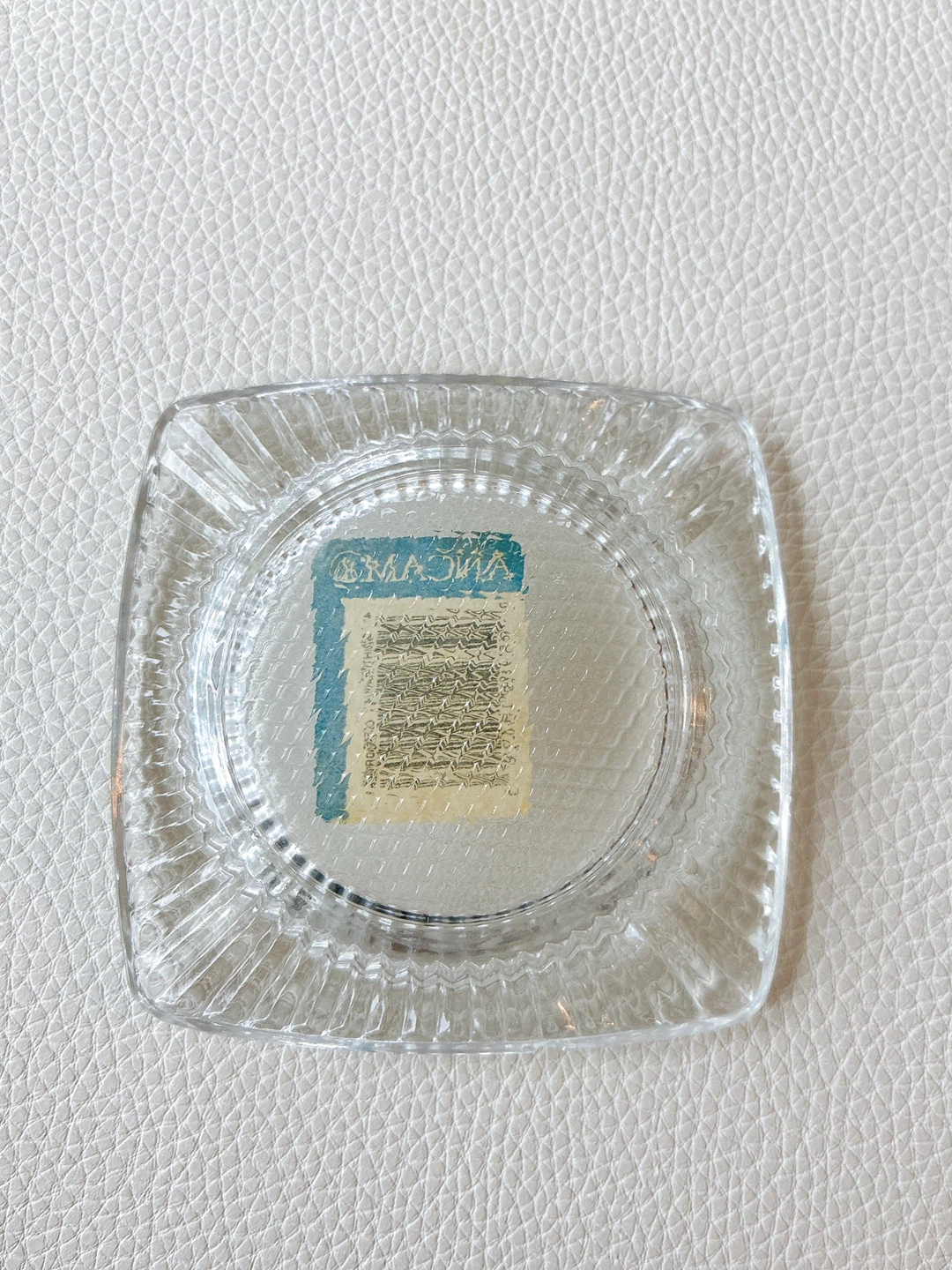 Ancam Glass Ashtray 4 inch - photo 2