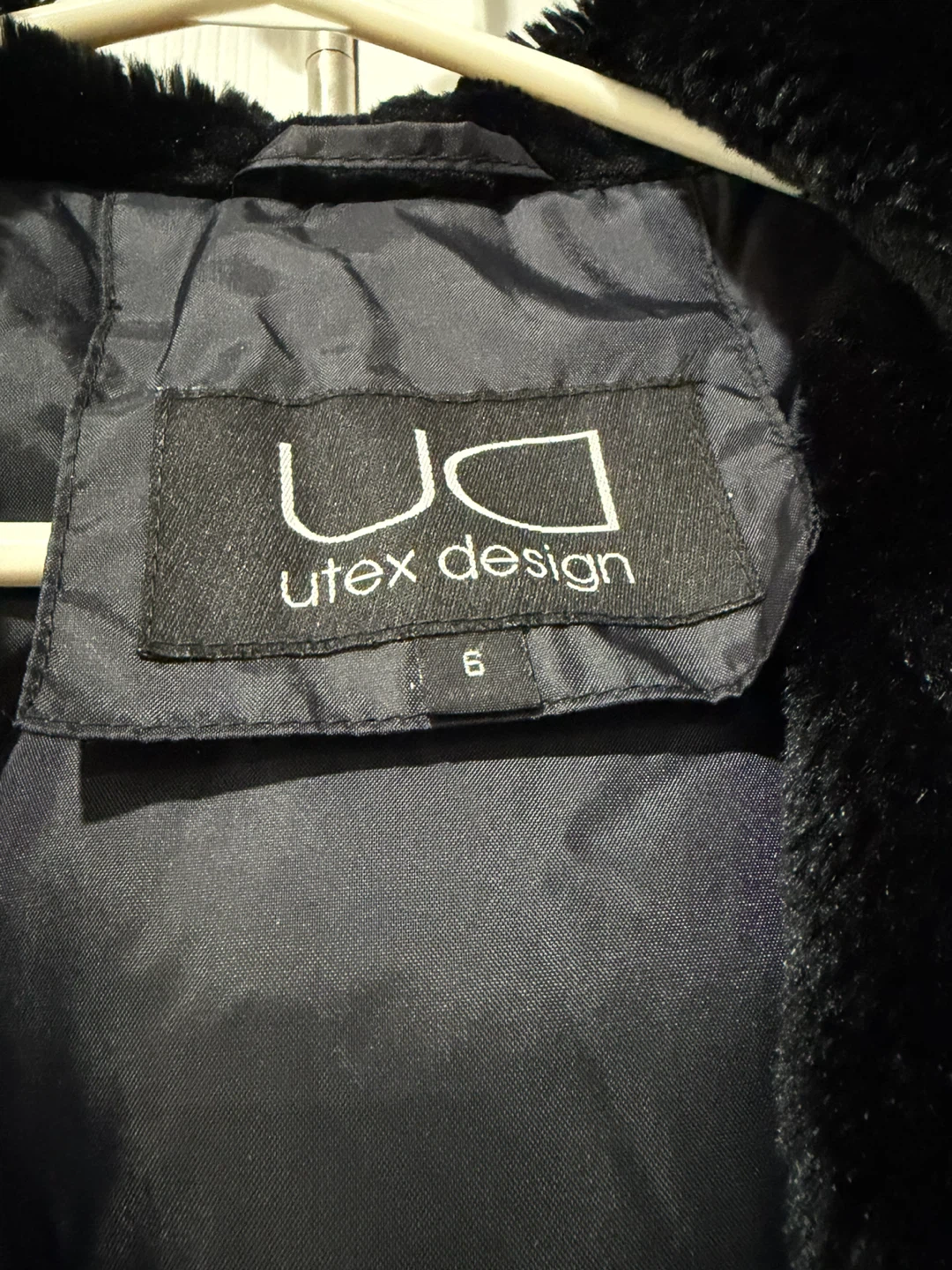 Utex Design Black Quilted Winter Coat - photo 2