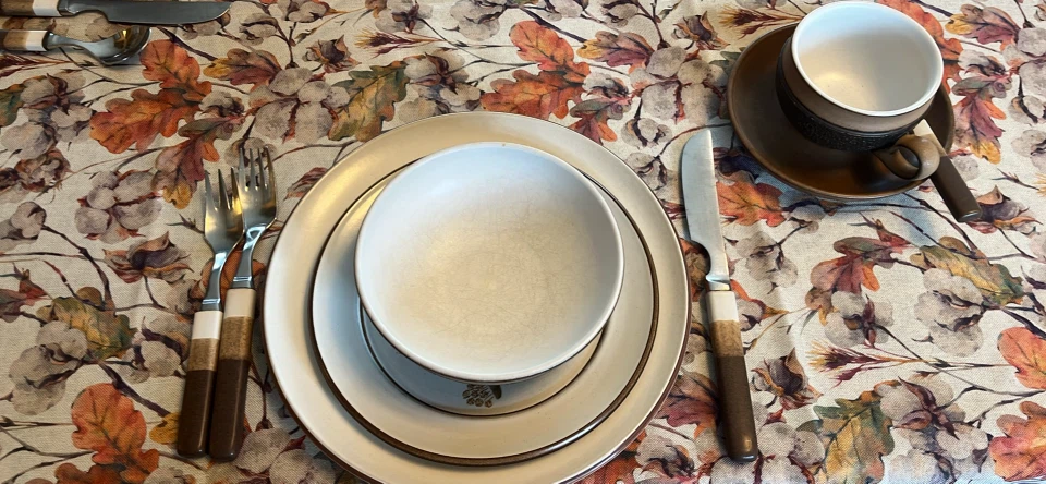Vintage Cotswold/Acorn Denby ware dish set