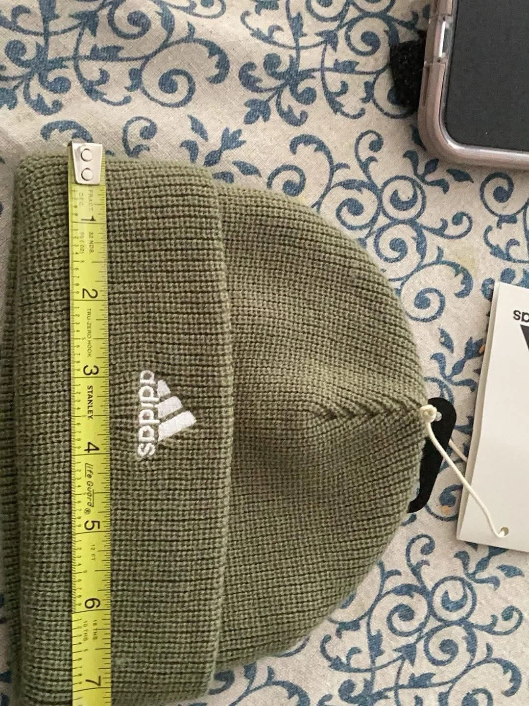 New Adidas Beanie - Olive Green - photo 3