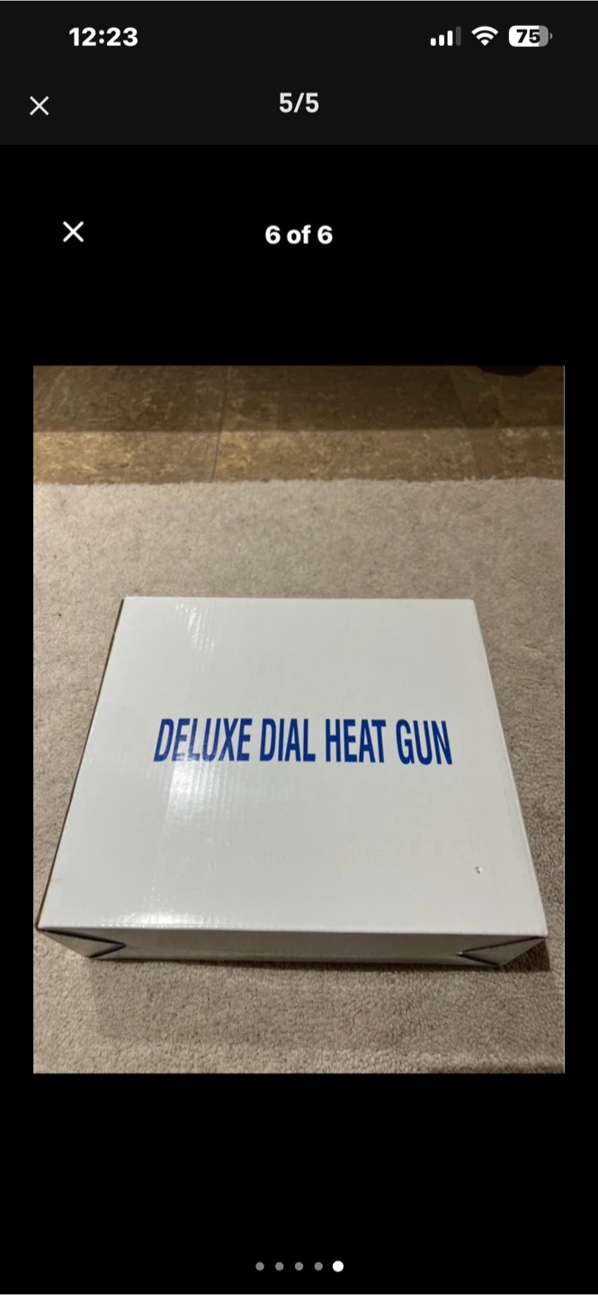Hotshot Deluxe Dial Heat Gun - photo 3