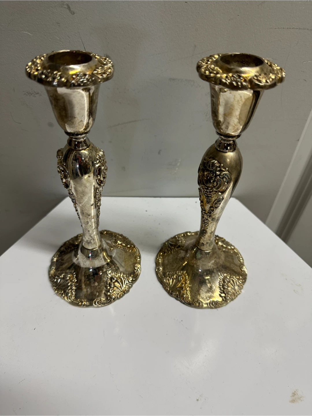 Pair of Candle Stick Holders - photo 2