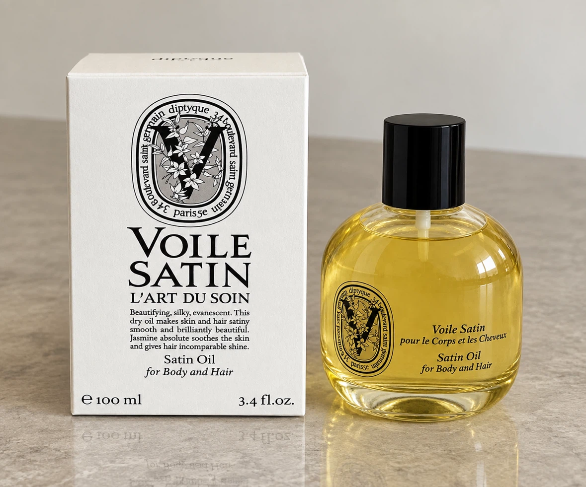 Diptyque Voile Satin Body and Hair Oil 100ml