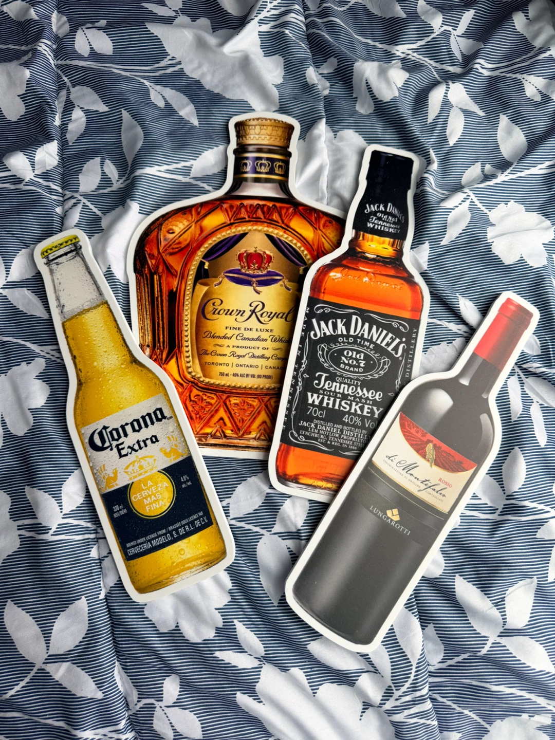 Set of 4 Alcohol Brand signs