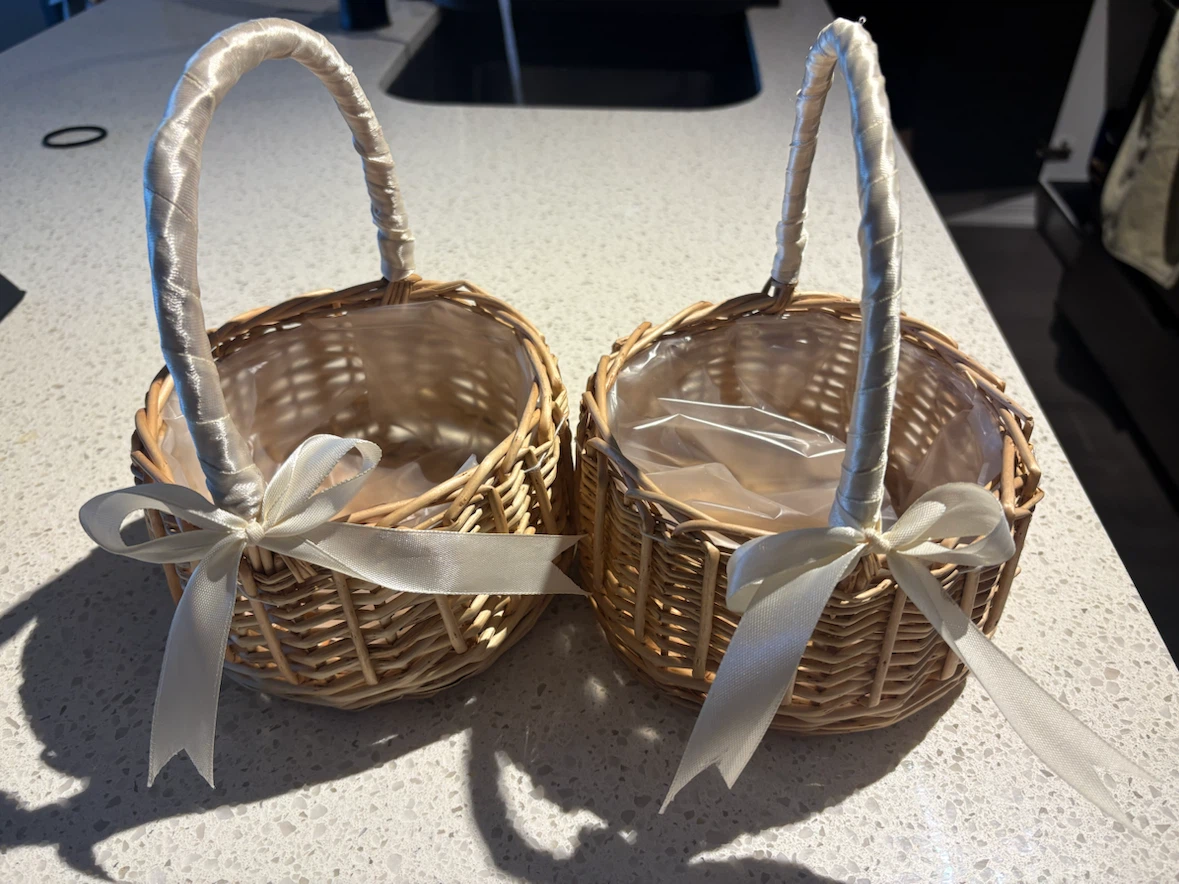 Flower wedding  basket