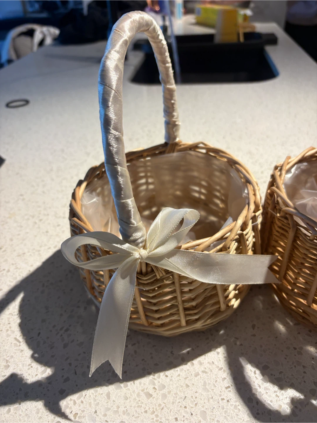 Flower wedding  basket - photo 2