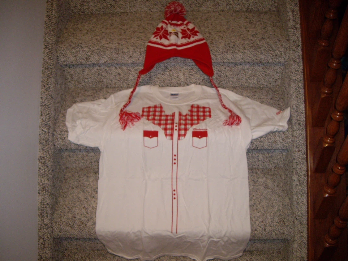 Budweiser T-Shirt and Toque Set