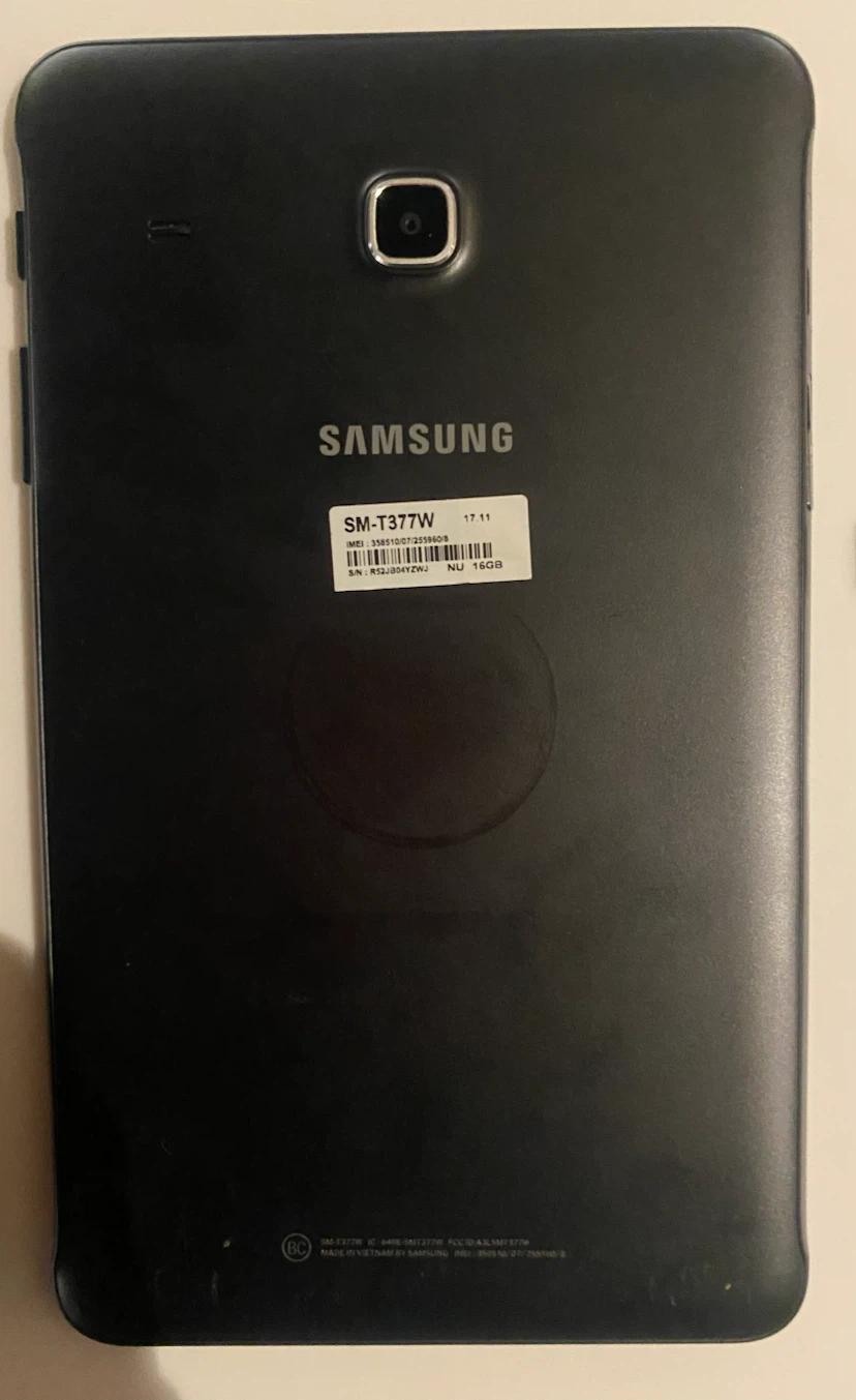 Samsung Galaxy Tab E SM-T377W 16GB UNLOCKED PLZ READ DESCRIPTION - photo 2
