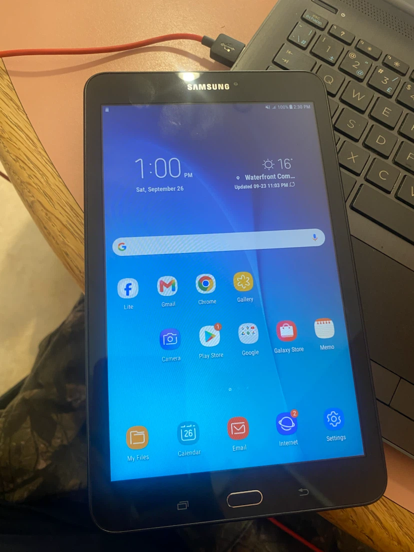 Samsung Galaxy Tab E SM-T377W 16GB UNLOCKED PLZ READ DESCRIPTION - photo 3
