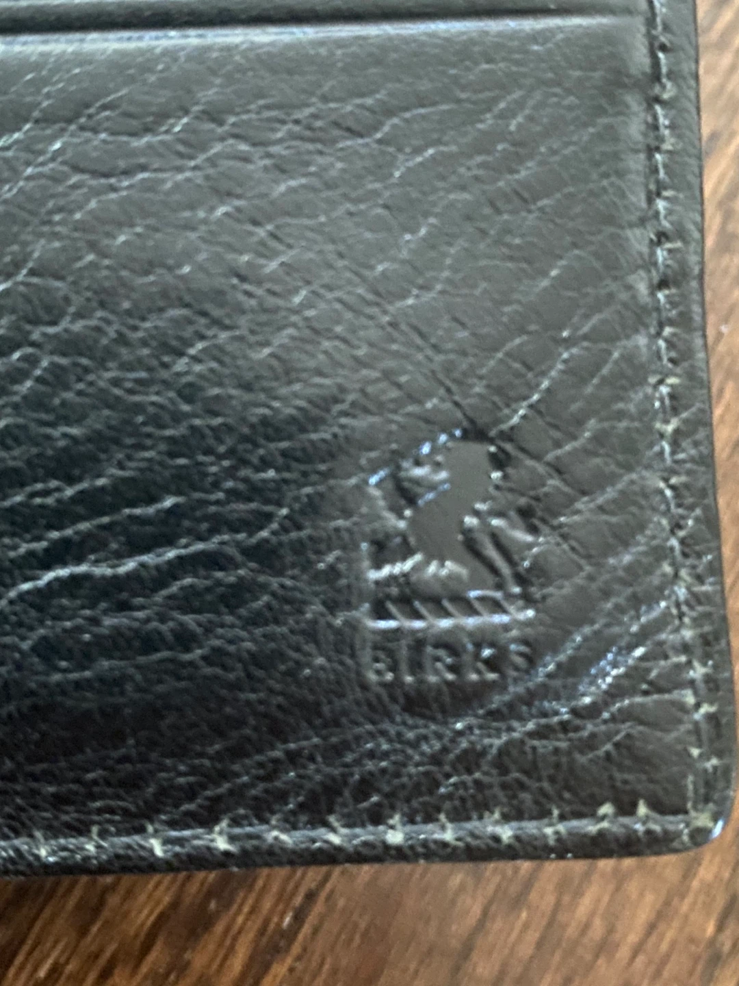 Birks Black Italian Leather Wallet - photo 2