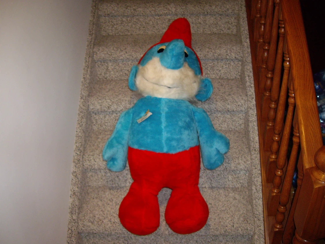 Large Smurf Plush Toy
