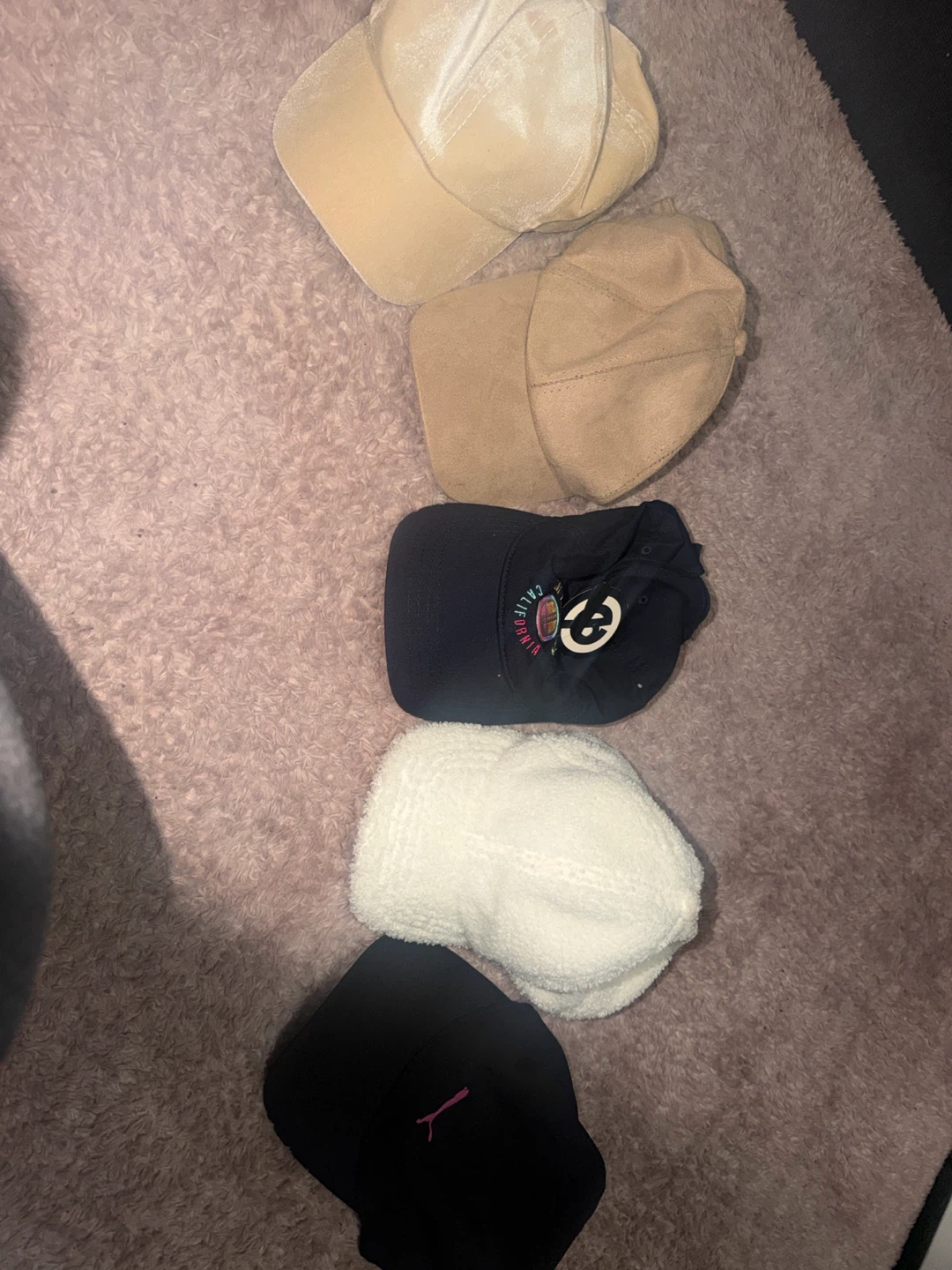 Set of 5 Assorted caps
