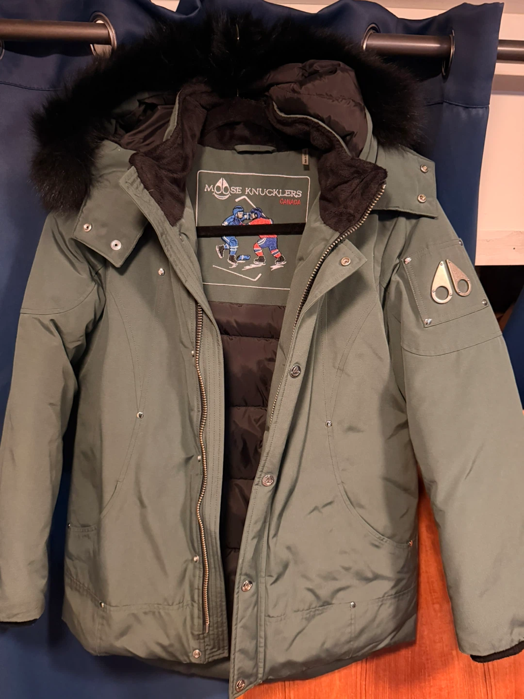 Moose nuckle youth down jacket