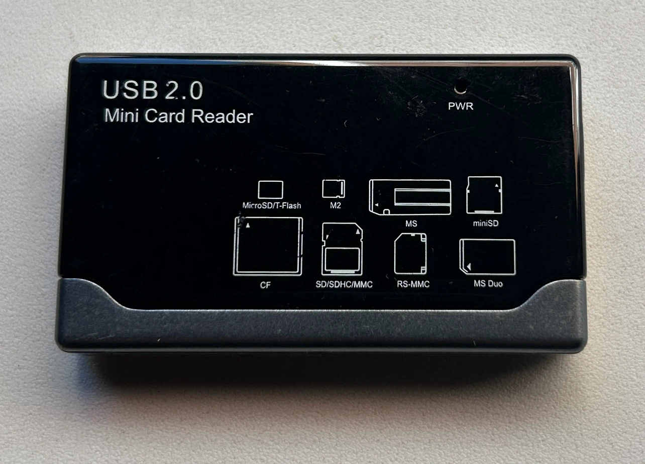 USB 2.0 Multi-Function Mini Card Reader