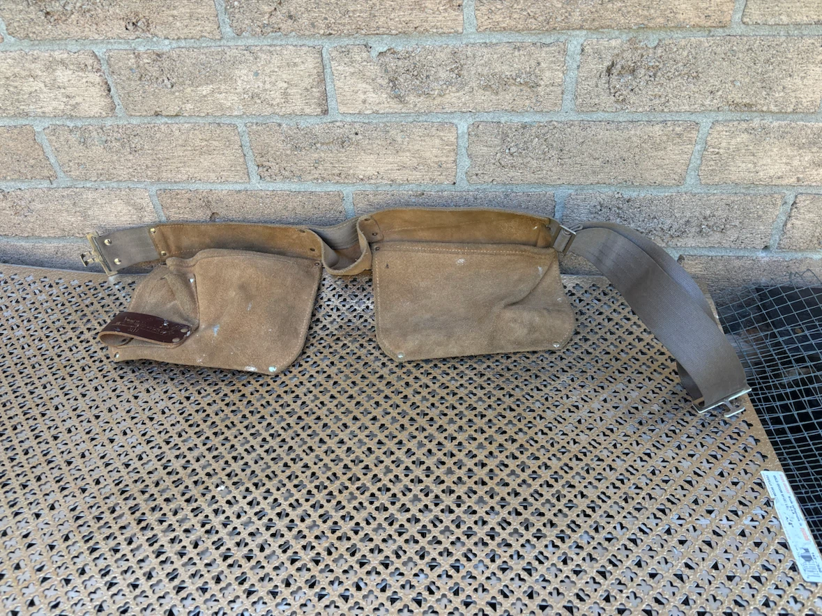Mastercraft Leather Tool Pouch and Belt
