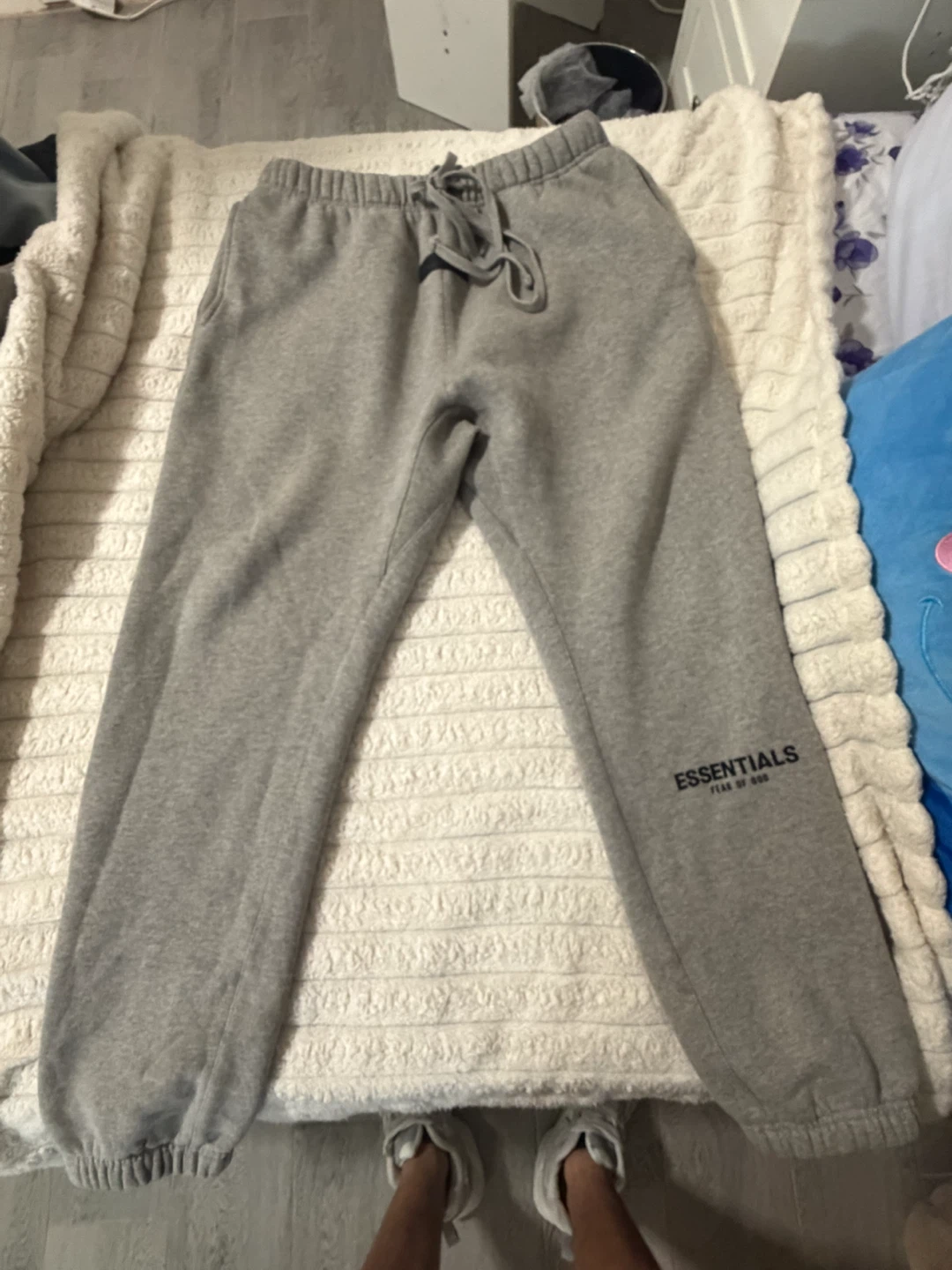Essentials Fear of God Gray Sweatpants Size M - photo 3
