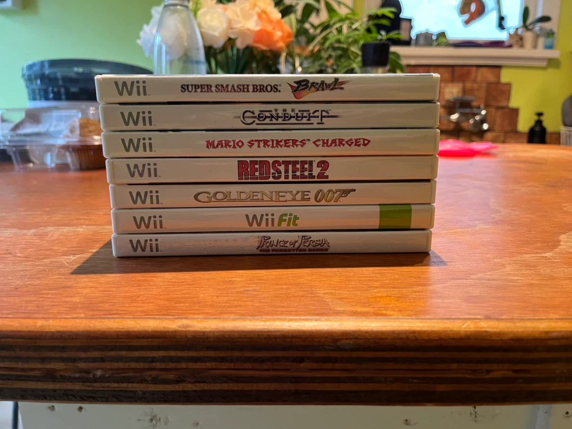Set of 7 Nintendo Wii Games - photo 3