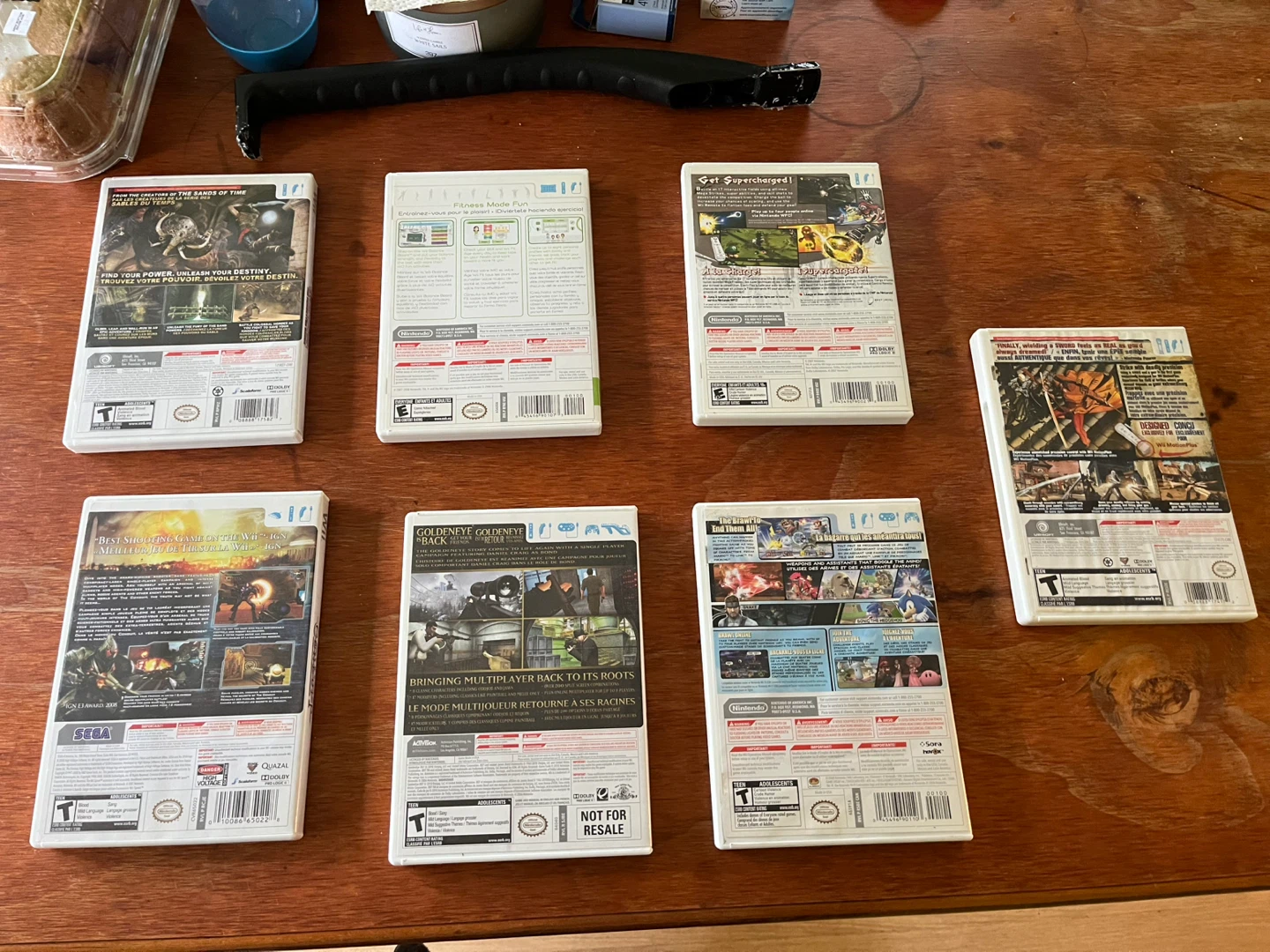 Set of 7 Nintendo Wii Games - photo 2