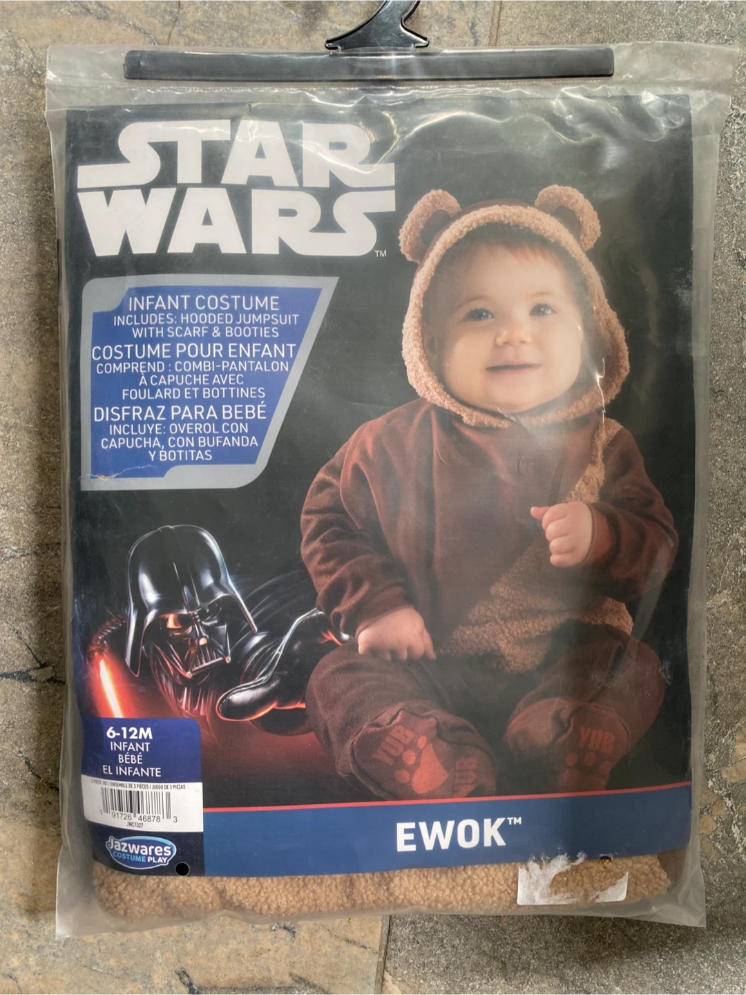 Star Wars Ewok Infant Costume 6-12M - photo 2