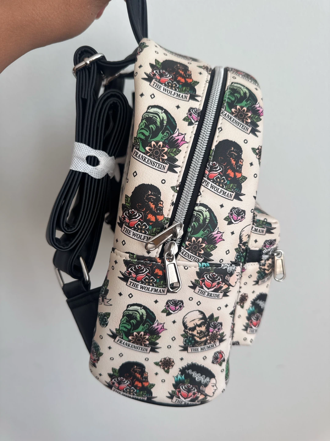 Loungefly Universal Monsters Tattoo Print Mini Backpack - photo 4