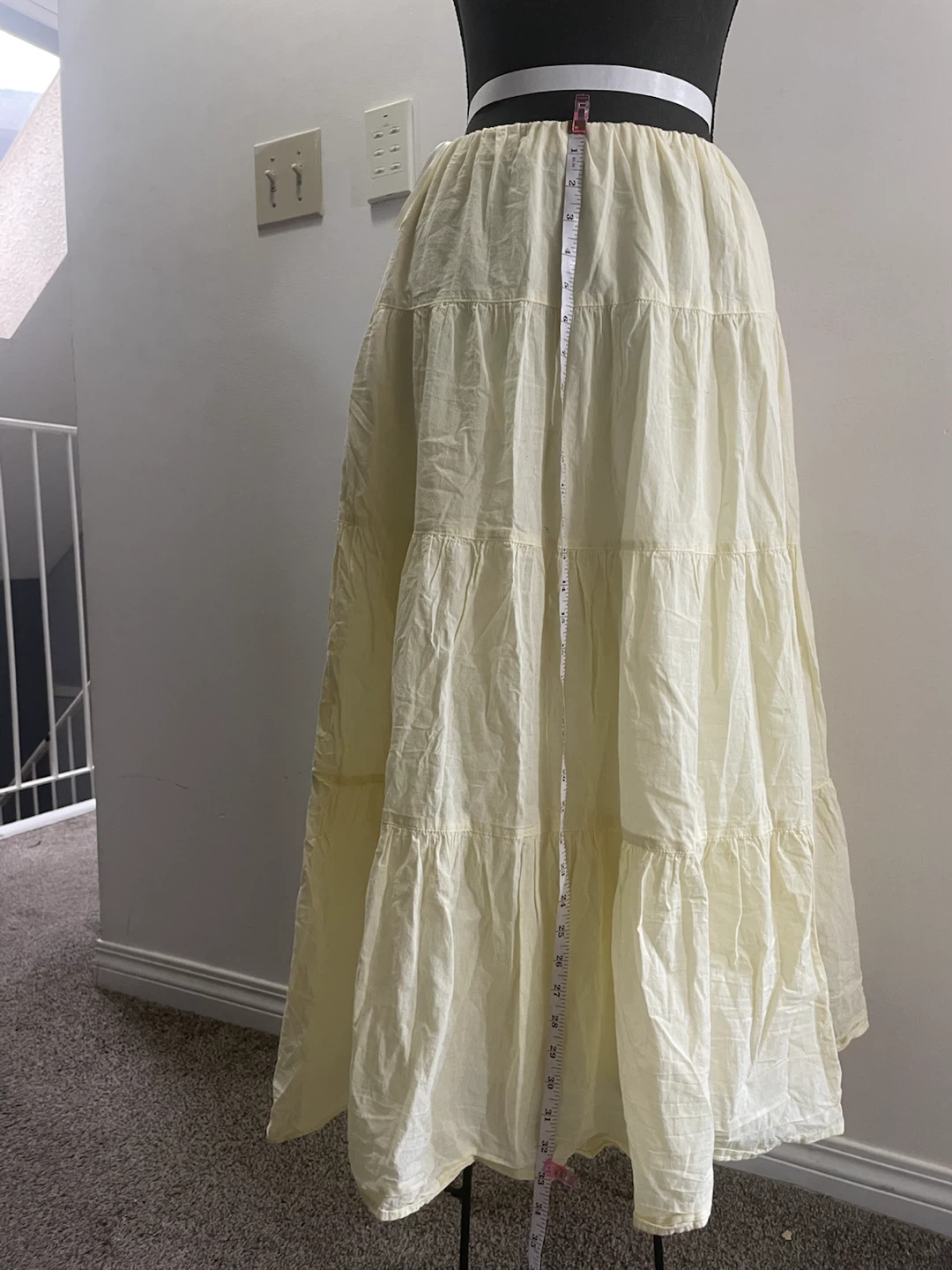 UNIQLO Women’s Maxi Skirt XS - Pastel Butter Yellow - photo 2