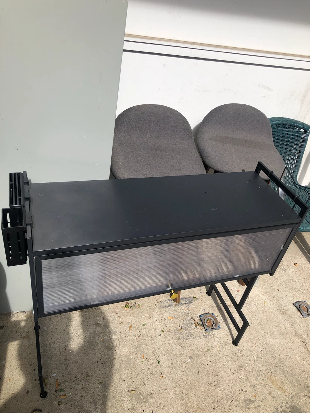 Black Countertop Dish Drying Rack - photo 2