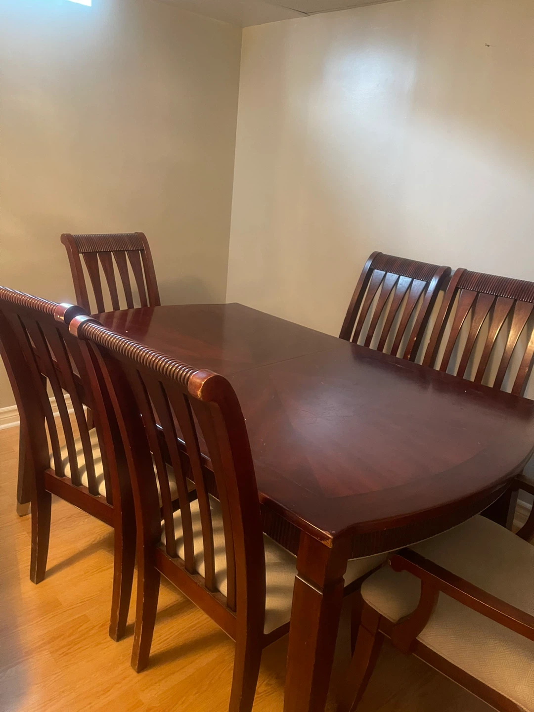Dining table set with 6 chairs - photo 3
