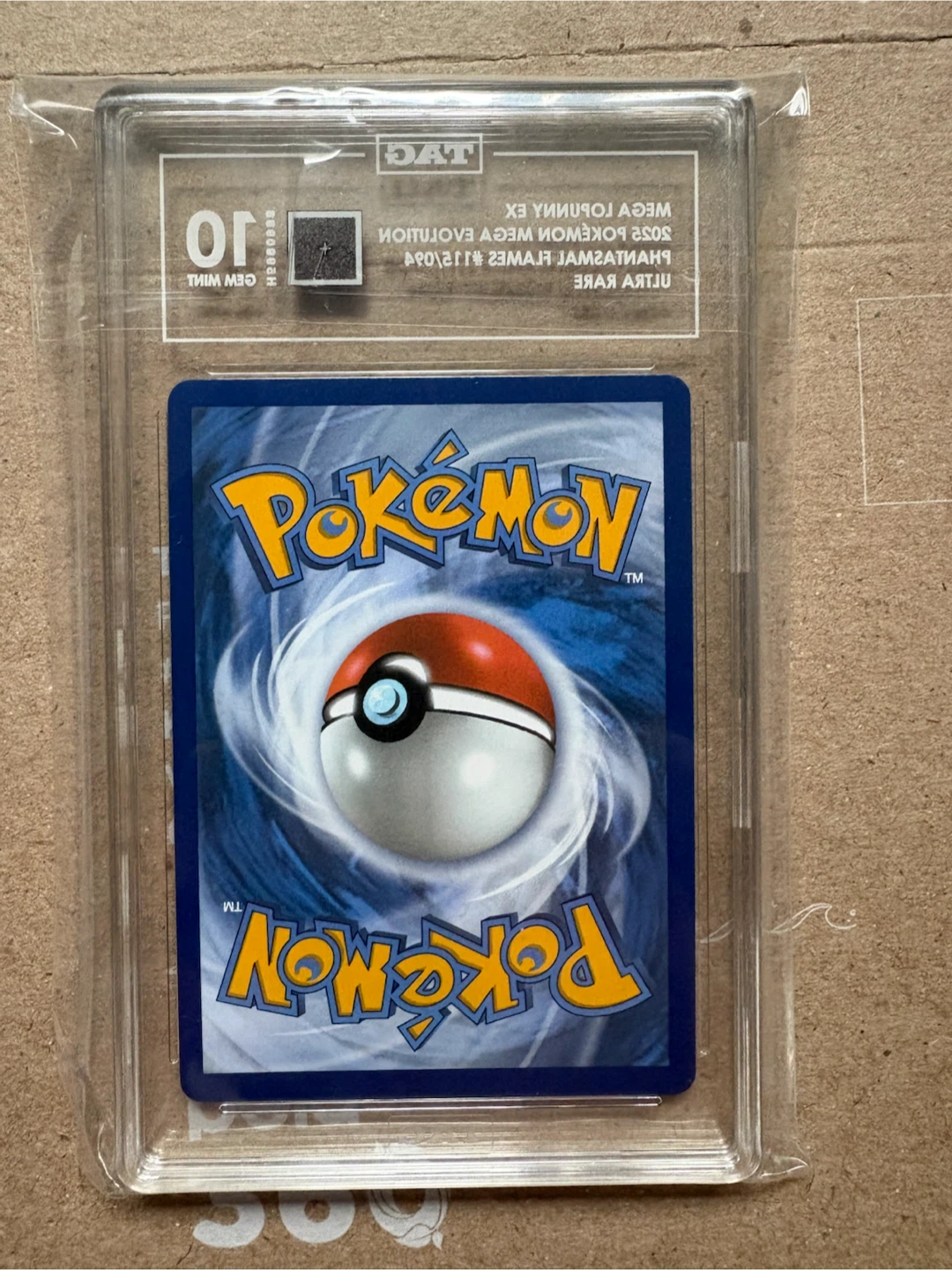 Mega Lopunny EX 115/094 TAG Graded 10 Gem Mint - photo 2