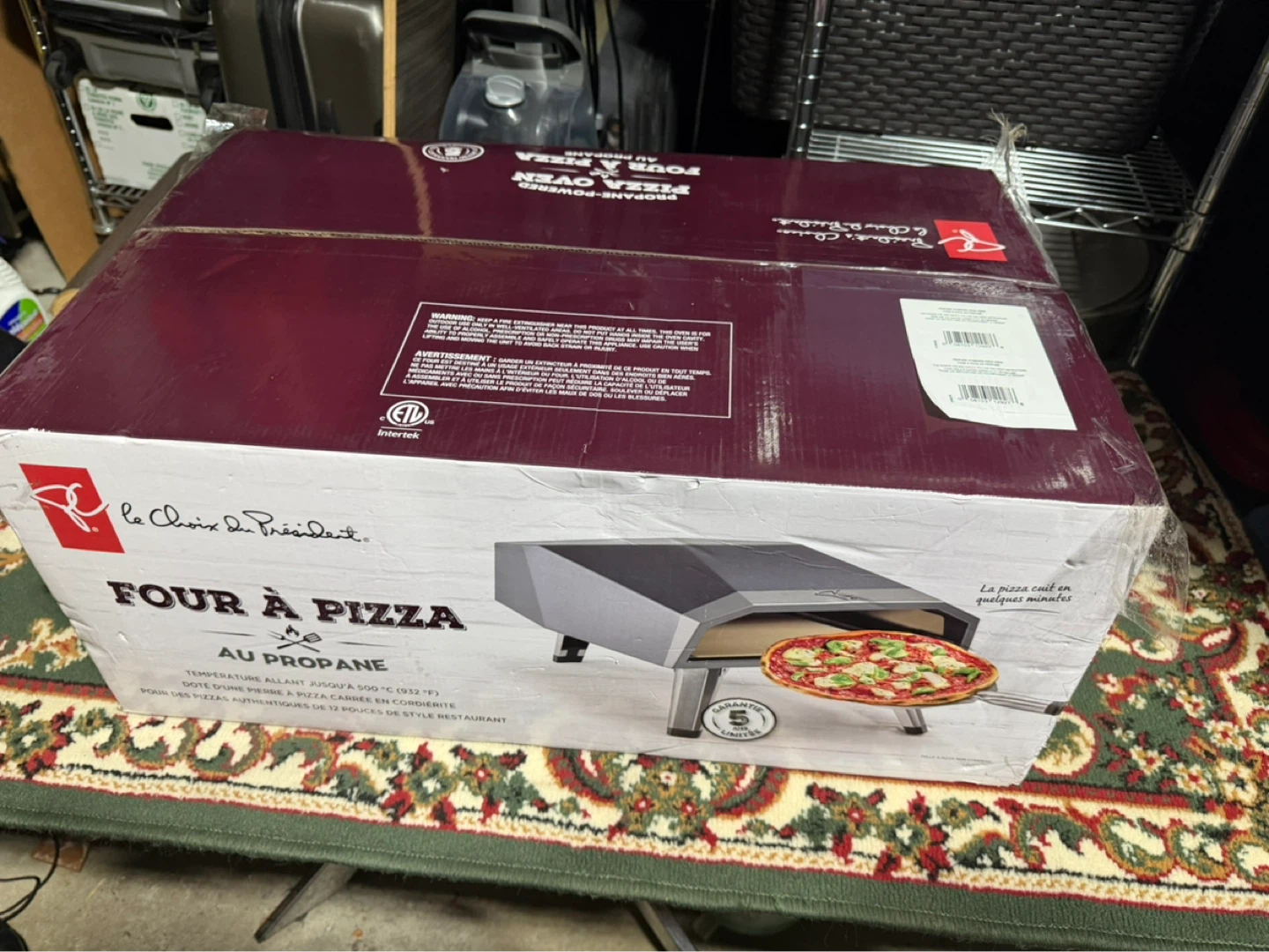 President's Choice Propane Pizza Oven