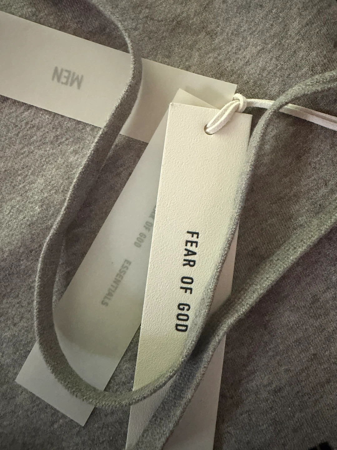 Fear of God Essentials Grey Shorts - photo 5