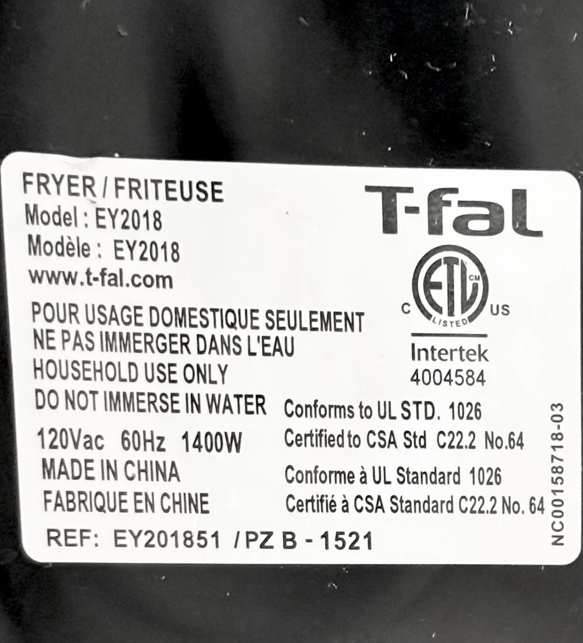 T-fal Easy Fry XL Air Fryer - photo 4